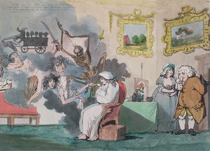 De Hypochonder door Thomas Rowlandson