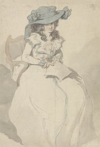 De liefdesbrief, ca. 1790 door Thomas Rowlandson