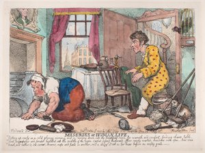 De Ellende van het Menselijk Leven: Vroeg Opstaan op een Koude Sombere Ochtend, 9 oktober 1807