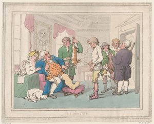 De stroper door Thomas Rowlandson