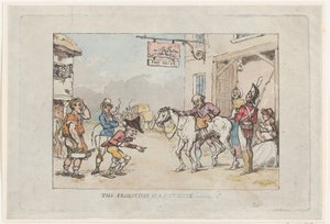 De Productie van een Posthuis, 1808