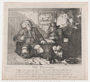 De Herstel Pittoreske Schoonheden van Boswell, Deel Twee, 20 juni 1786 door Thomas Rowlandson