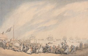 De Terugkeer van de Vloot naar Great Yarmouth in 1797