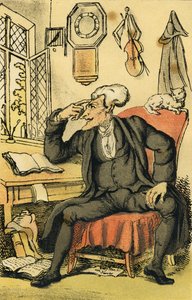 De Eerwaarde Dokter Syntax door Thomas Rowlandson
