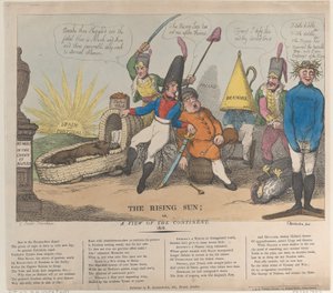 De opkomende zon, of een uitzicht op het continent