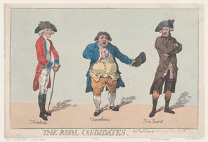 De Rivaliserende Kandidaten, 8 april 1784