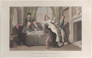 De Heilige Pagina Getoond, uit Journal of Sentimental Travels in the Southern Provinces ..., 1821 door Thomas Rowlandson