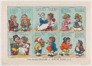 De Geheime Geschiedenis van Crim Con, Fig 1, 18 augustus 1808