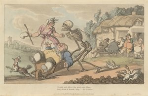 De Dronkaard De Engelse Dans des Doods, plaat 12, juli 1814