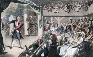 Het podium, illustratie uit 