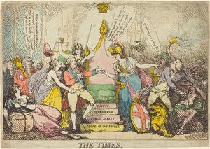De tijden door Thomas Rowlandson