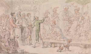 De dominee van Wakefield: Het familieportret door Thomas Rowlandson