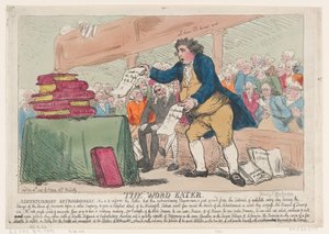 De Woordeter, 30 december 1786 door Thomas Rowlandson