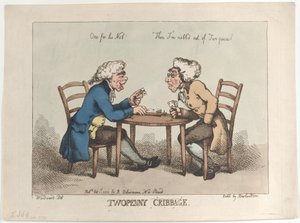 Twopenny Cribbage, [1 oktober 1799], heruitgegeven 1810