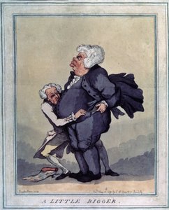 Een beetje groter door Thomas Rowlandson