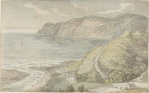 Uitzicht vanaf de Herberg in Lynton