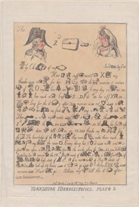 Yorkshire hiërogliefen, plaat 2, 11 maart 1809