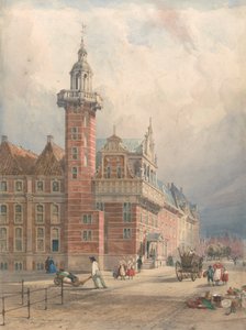 Stadhuis, Den Haag door Thomas Shotter Boys