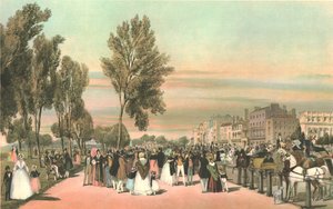 Hyde Park bij Grosvenor Gate door Thomas Shotter Boys