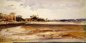 Les Salinieres, Trouville door Thomas Shotter Boys