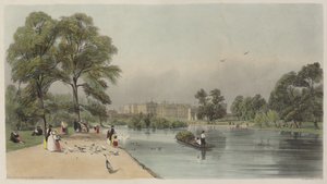 Londen zoals het is: Buckingham Palace, vanuit St. James