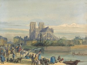 Notre Dame, Parijs door Thomas Shotter Boys