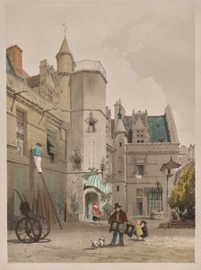 Pittoreske Architectuur in Parijs, Gent, Antwerpen, Rouen: Hôtel Cluny, Parijs