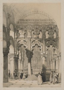 Pittoreske Schetsen in Spanje: De Moskee, Cordova, 1837