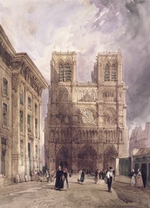 De kathedraal van Notre Dame, Parijs