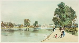 De Horseguards vanuit St. James