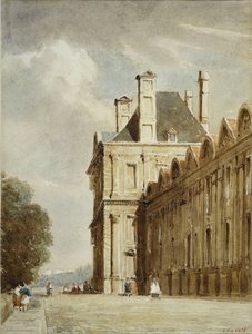 Het Pavillon de Flore, ca.1835
