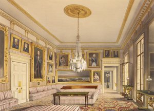 De Gestreepte Tekenzaal, Apsley House door Thomas Shotter Boys