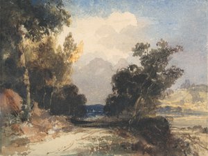 Uitzicht Bij Arundel Kasteel door Thomas Shotter Boys