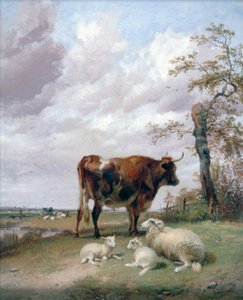 Canterbury Meadows door Thomas Sidney Cooper