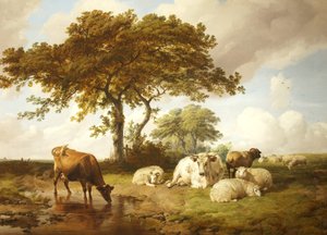 Rust in de Weiden door Thomas Sidney Cooper