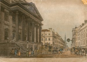 Het Mansion House, Londen door Thomas Snr. Malton