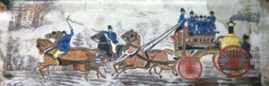 Heldhaftigheid op het land (Brandweerwagen) door Thomas Stevens