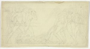 Fries van Krijgers door Thomas Stothard