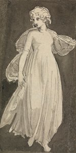 Meisje, Volledig Lengte, Vooruit Kijken door Thomas Stothard