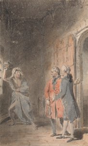 Illustratie voor de Deugdzame Wees door Thomas Stothard