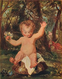Puck, naar een aquareltekening van Stoddart, naar Reynolds, 1789, 1903