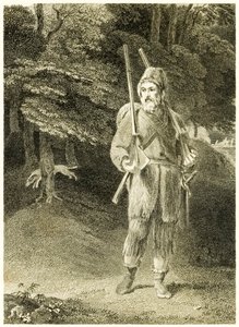 Robinson Crusoe op jacht uit 