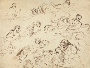 Studie voor Telemachus door Thomas Stothard