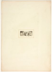 Studie voor een plaat uit De taak door Thomas Stothard