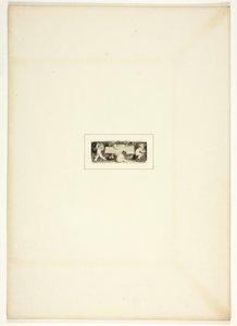 Studie voor een plaat uit De Triomfen van Temperament, in het 1796 Royal Engagements Pocket Book door Thomas Stothard
