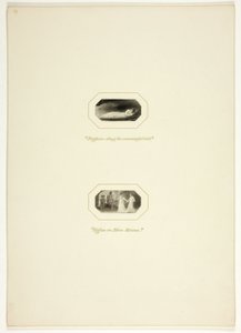 Studie voor een Plaat uit De Triomfen van Temperament, in het 1796 Royal Engagements Pocket Book