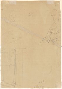 Figurenstudies (verso)