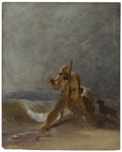 Voetafdruk in het Zand