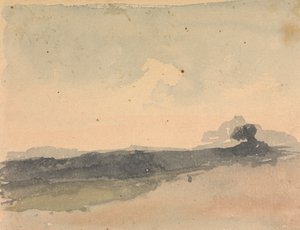 Heuvelachtig landschap door Thomas Sully