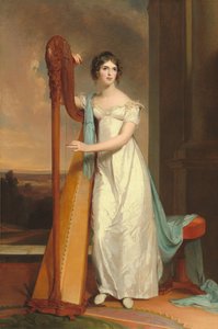Dame met een harp: Eliza Ridgely